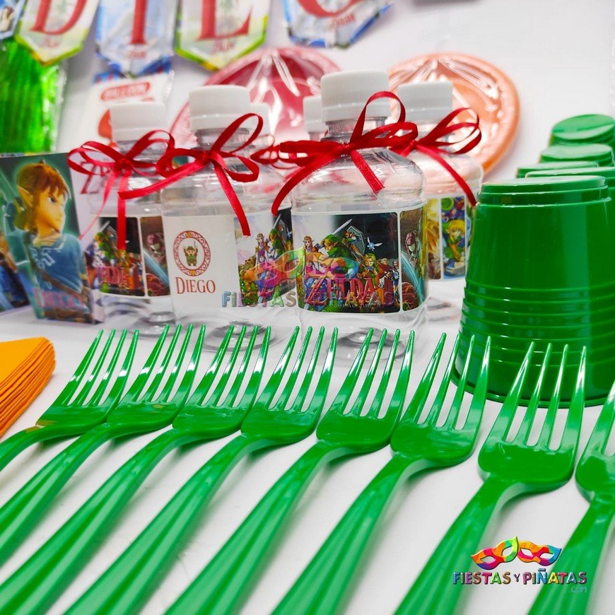 KIT PERSONALIZADO TEMATICA ZELDA CUMPLEAÑOS NIÑOS – Fiestas y